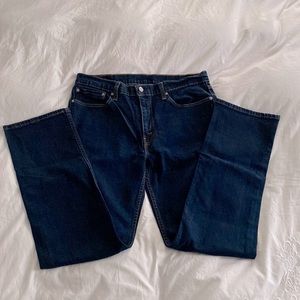Levi Jeans W36 L34 Straight Dark Blue